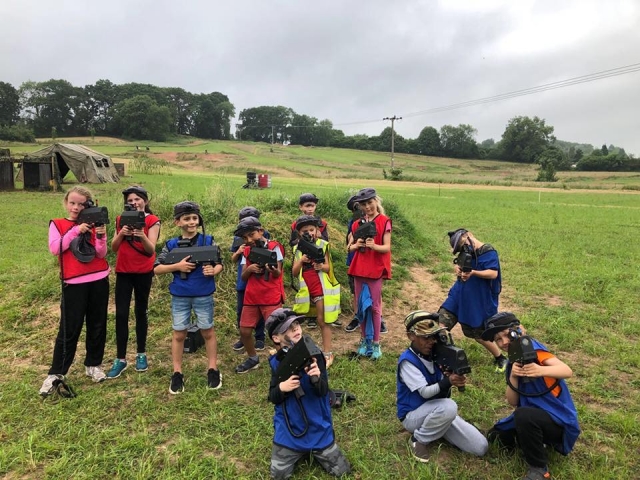  etiqueta láser para niños 